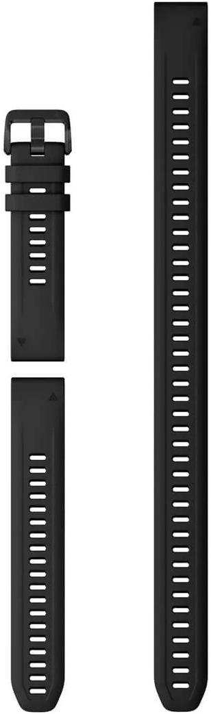 Garmin silikonový QuickFit 20 - Black (+ extra dlouhý)