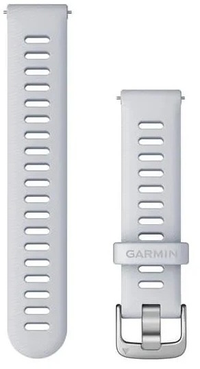 Garmin Quick Release (18 mm) silikonový, White - Silver