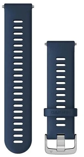 Garmin Quick Release (22 mm) silikonový, Tidal Blue - Silver