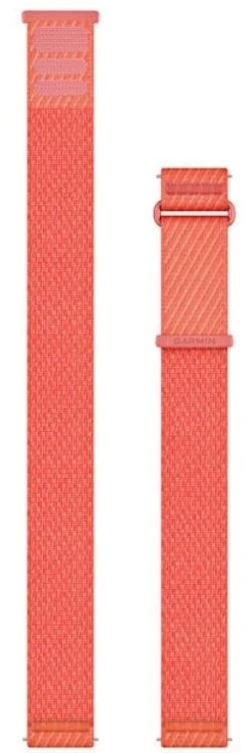 Garmin nylonový ComfortFit Quick Release 20 mm, Coral/Red Pink