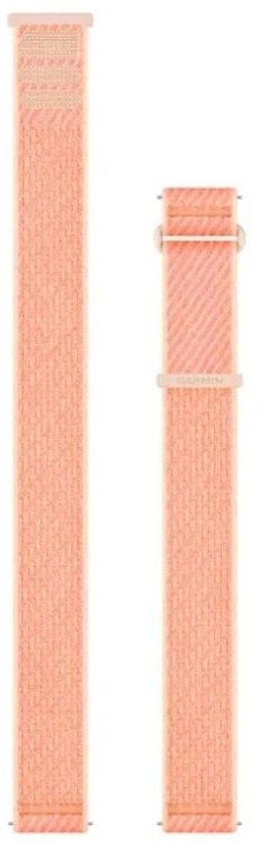 Garmin nylonový ComfortFit Quick Release 20 mm, Coral/Pink Dawn