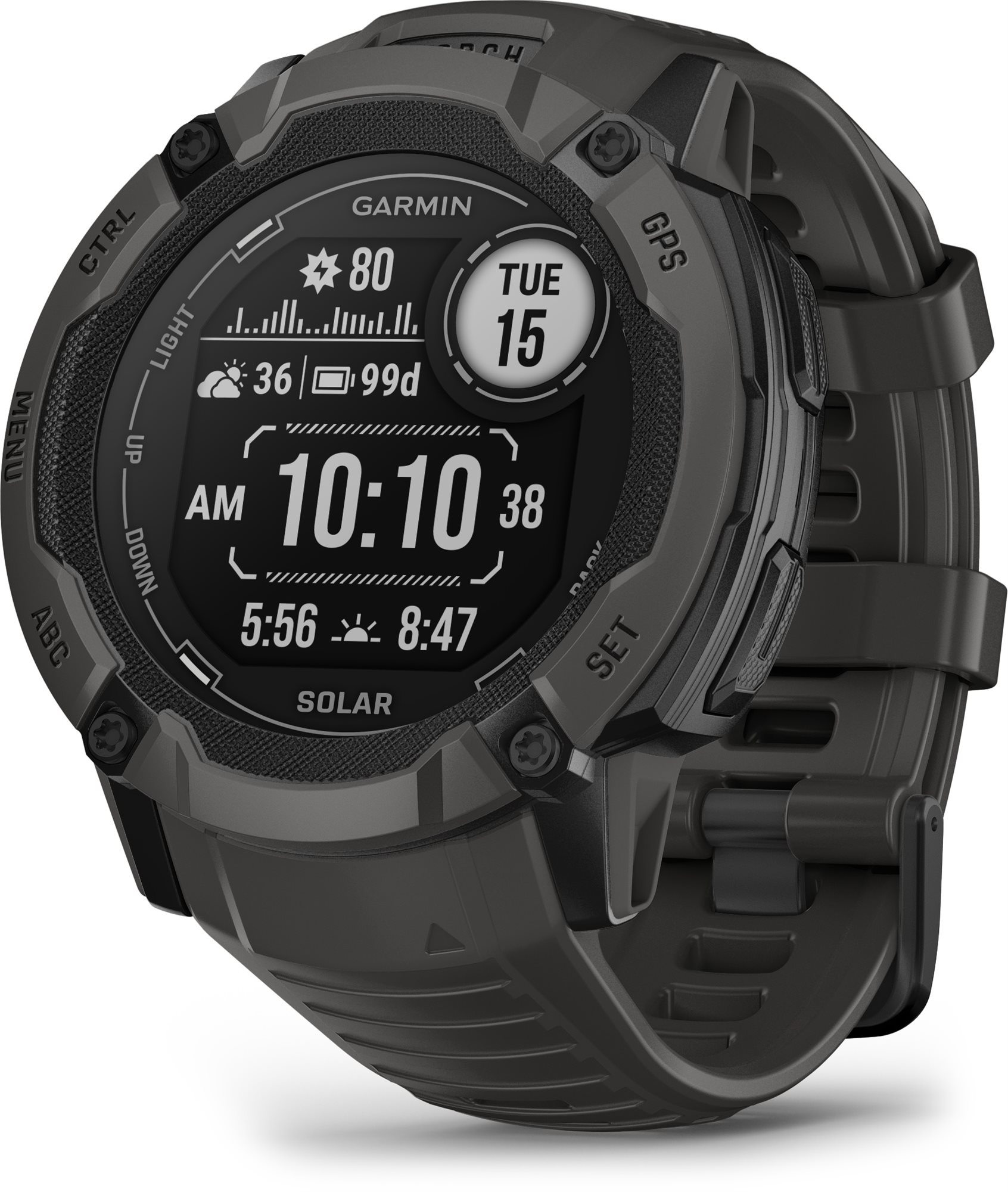 Garmin Instinct 2X Solar Graphite