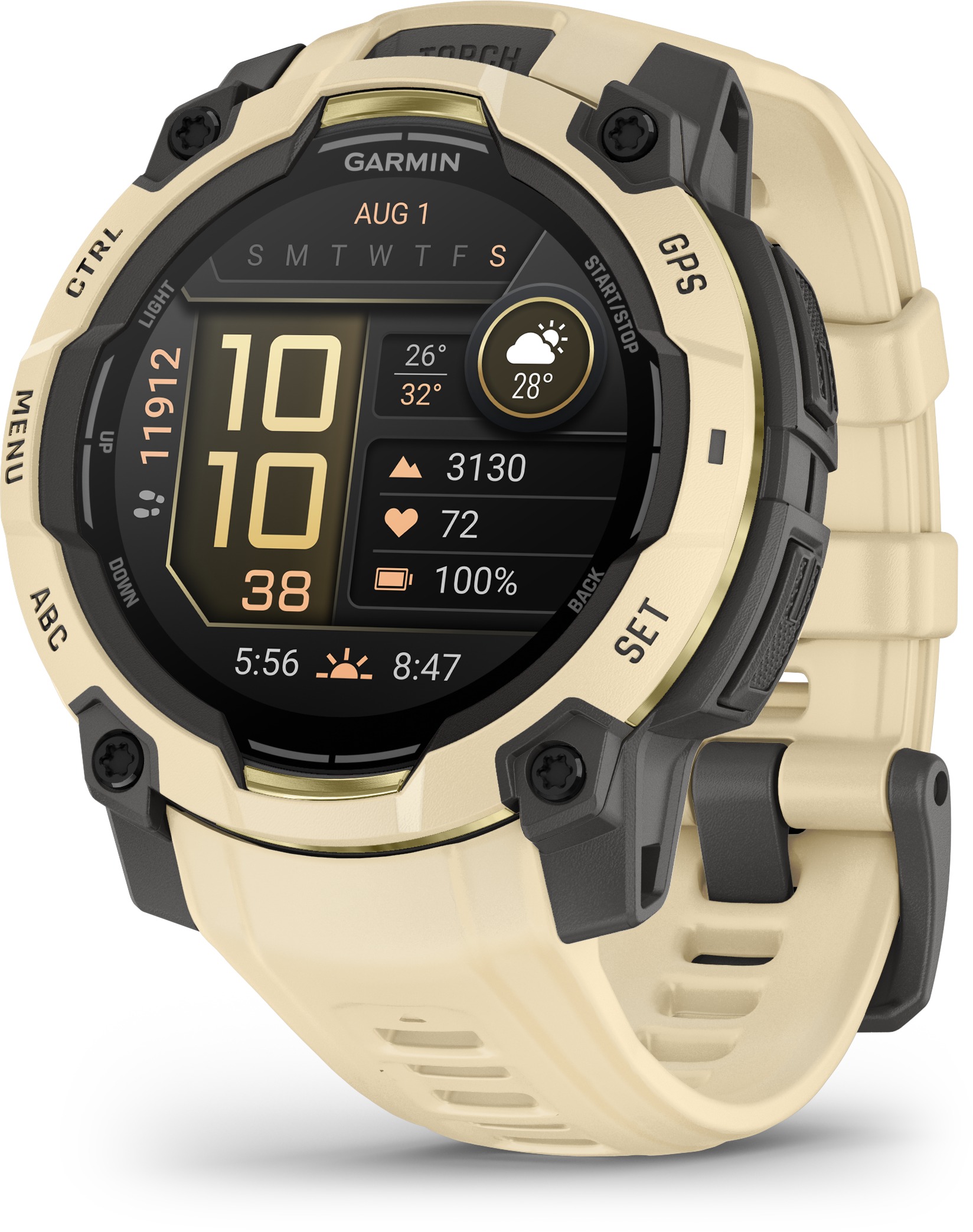 Garmin Instinct 3 45mm AMOLED Citrine/Citrine Band
