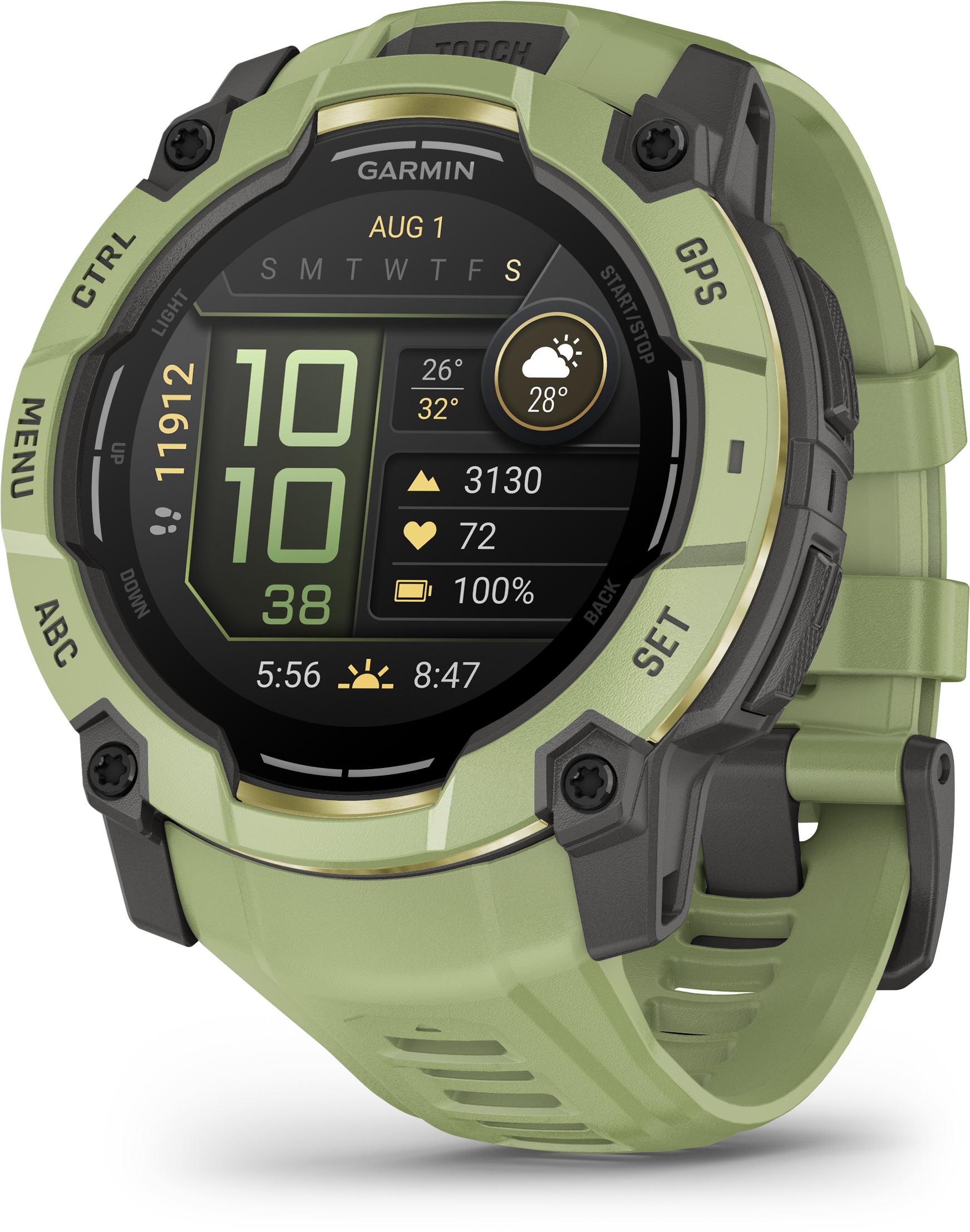 Garmin Instinct 3 50mm AMOLED Fern Green/Fern Green