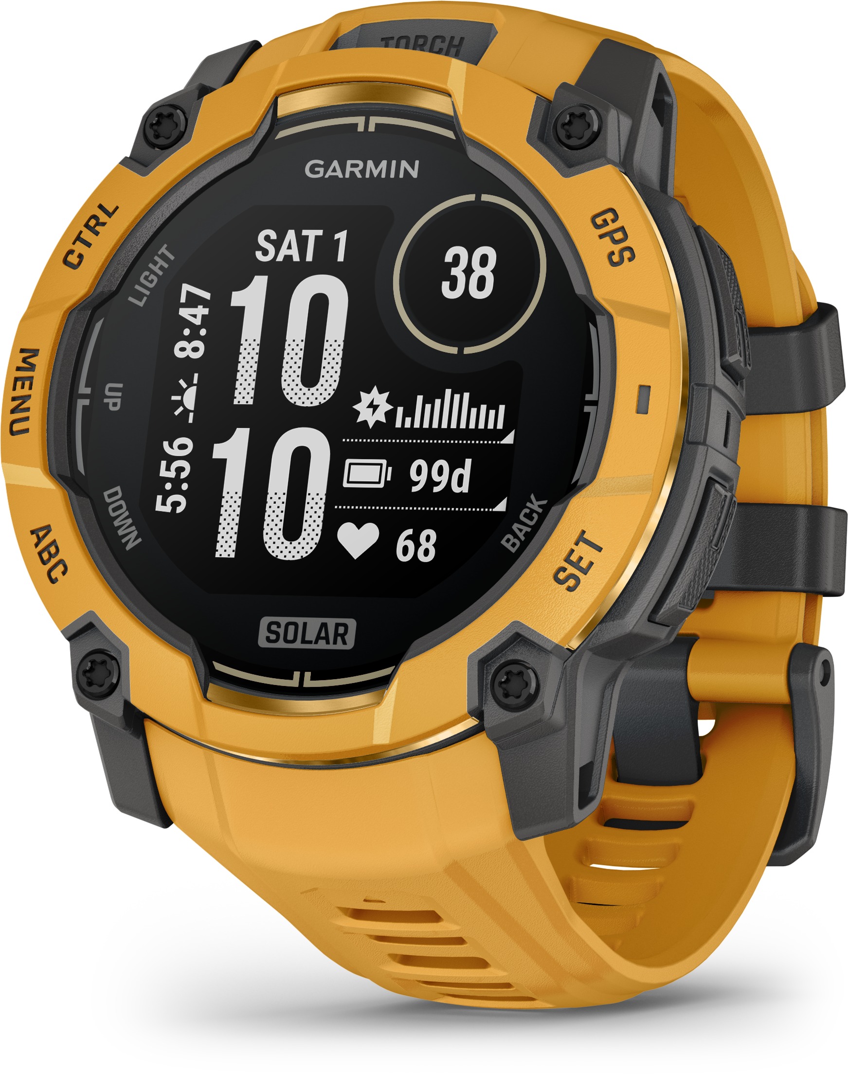 Garmin Instinct 3 50mm Solar Sunburst/Sunburst Grey