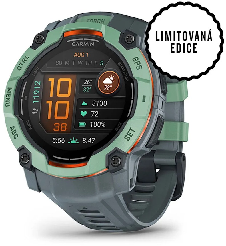 Garmin Instinct 3 50mm AMOLED Neo tropic/Twilight band