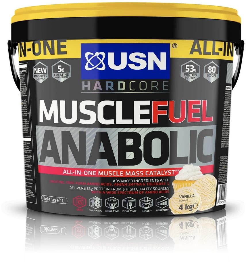 USN Muscle Fuel Anabolic 4000g, vanilka