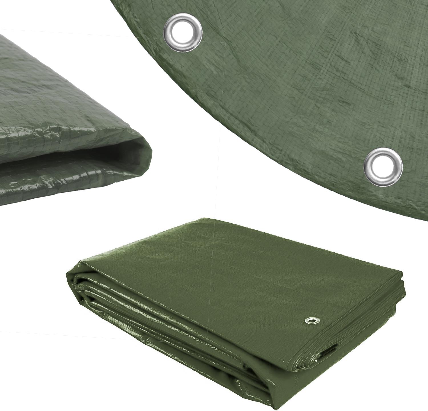 PROCRAFT Krycí plachta kulatá zelená GT 5 m, 120 g/m2