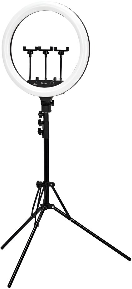 P.R.C Kruhové LED světlo 46 cm se stativem