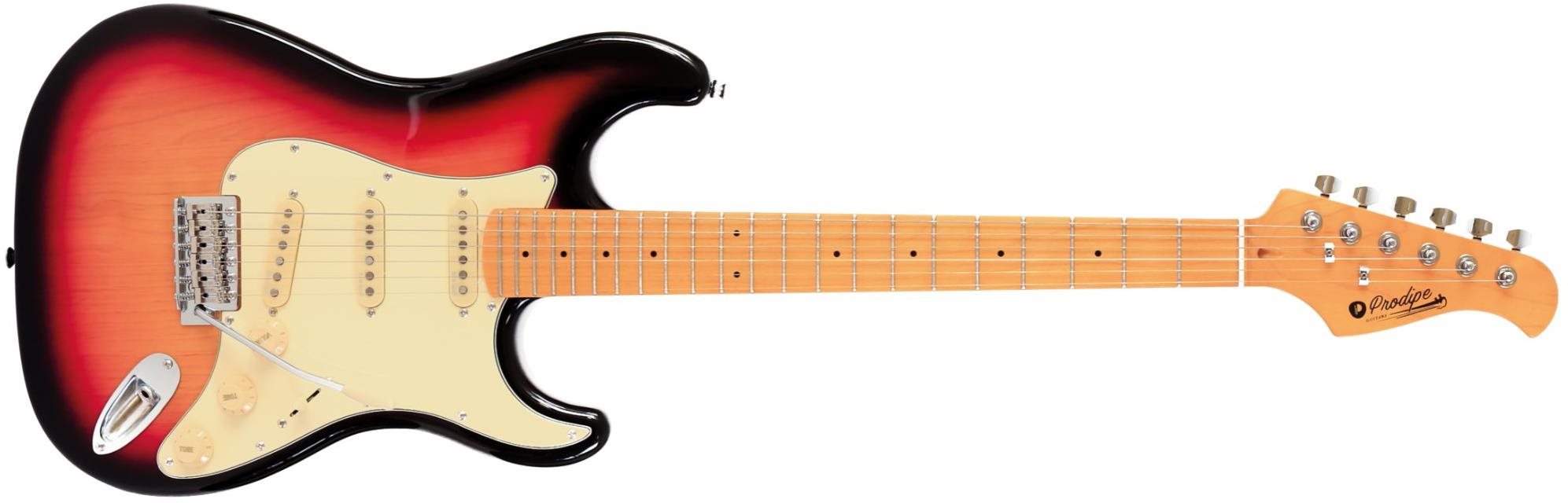 Prodipe Guitars ST80 MA Sunburst