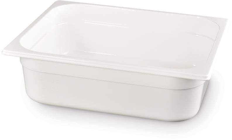 HENDI gn 1/2 - bílý polykarbonát, 325x265x100mm, 6,5 l 862476