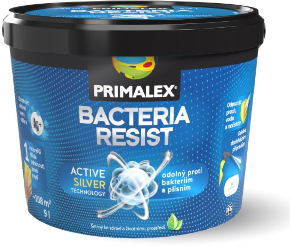 Primalex Bacteria Resist 9 l, bílá