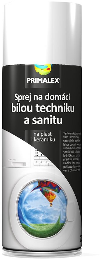 Primalex Sprej na bílou techniku, sanitu 400 ml