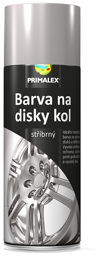 Primalex Sprej na disky kol stříbrná 400 ml