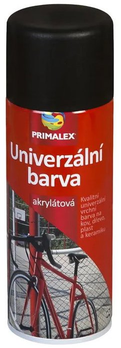 Primalex Univerzální barva RAL 9005 černá MAT 400 ml