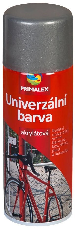 Primalex Univerzální barva RAL 9007 šedý hliník 400 ml
