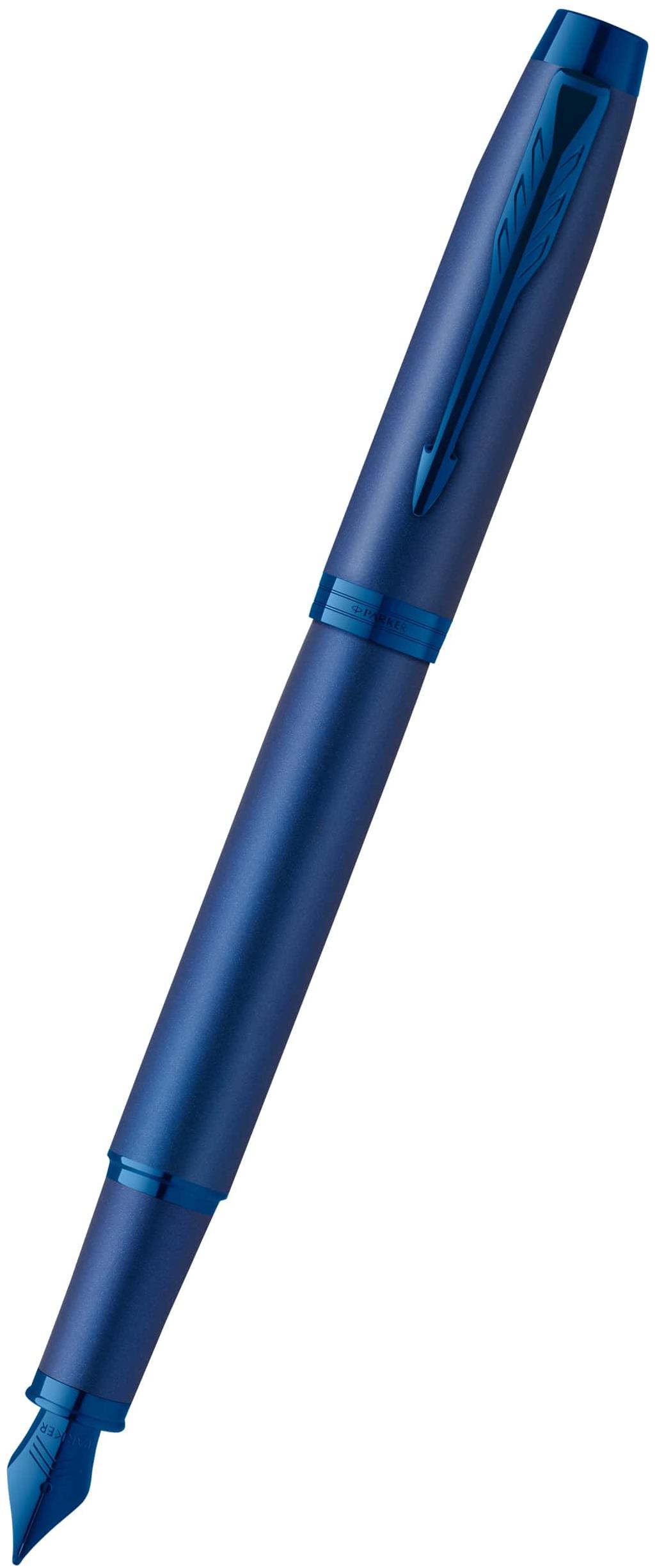 Parker IM Monochrome Blue F propiska v modré barvě