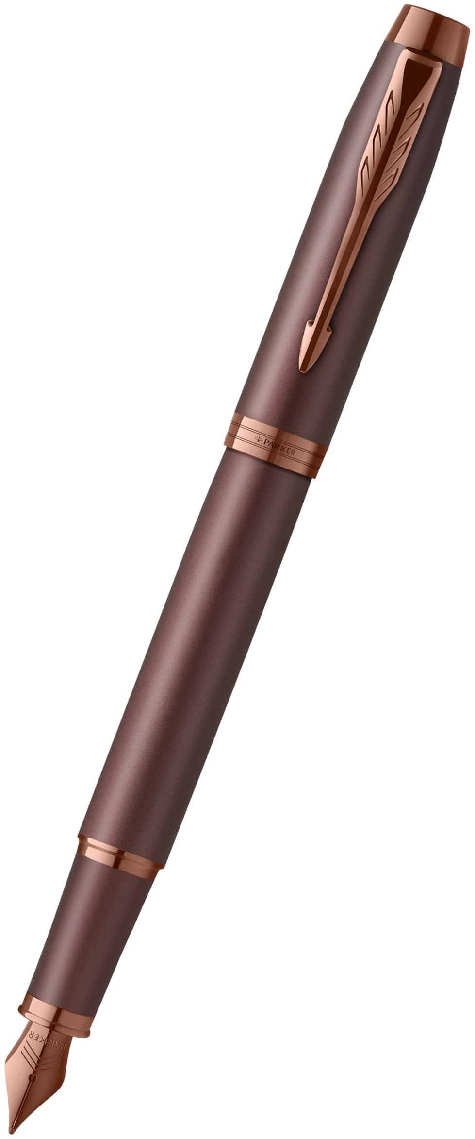 PARKER IM Monochrome Burgundy F - elegantní kuličková propiska v burgundské barvě