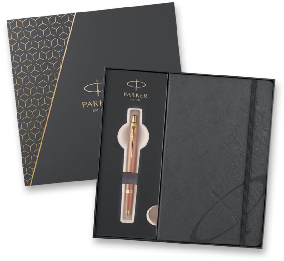 PARKER IM Writing Rituals Orange GT KP se zápisníkem