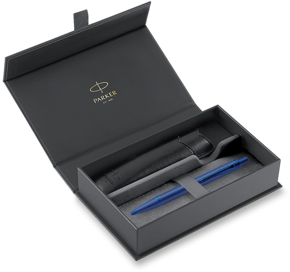 PARKER IM Blue Monochrome propiska s pouzdrem