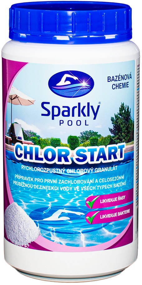 Sparkly POOL Chlor start 1 kg