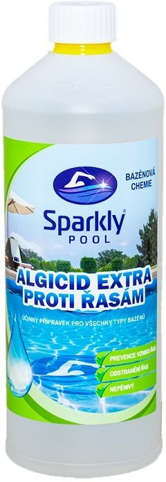 Sparkly POOL Algicid extra proti řasám - stop řasám 1 l