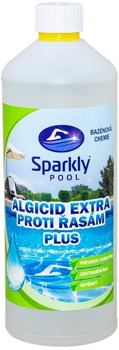 Sparkly POOL Algicid extra proti řasám PLUS - stop řasám 1 l