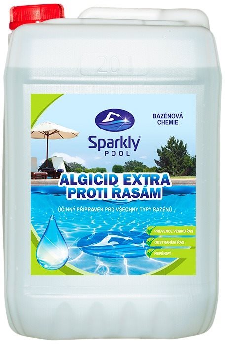 Sparkly POOL Algicid extra proti řasám - stop řasám 20 l