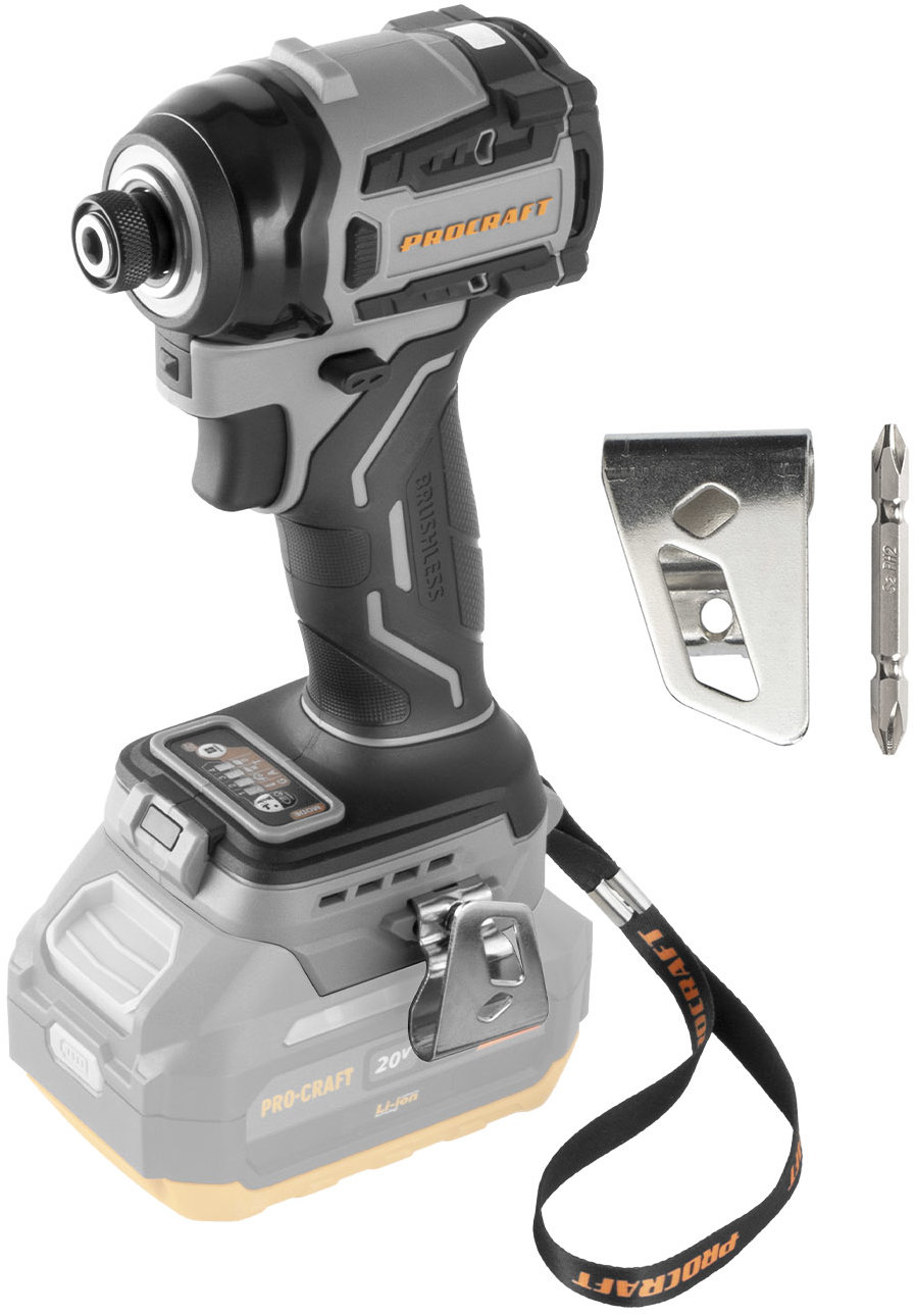 PROCRAFT Industrial Rázový utahovák AKU ID20Abb (bez AKU)