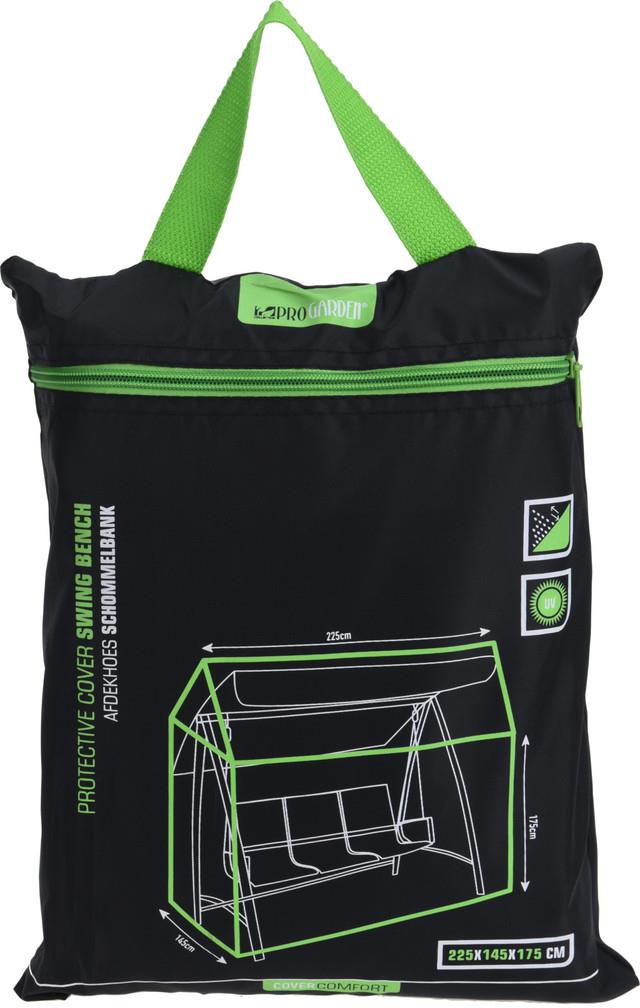 ProGarden obal na zahradní houpačku 225 x 145 x 175 cm, černý
