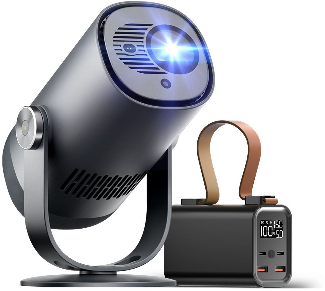 Projektor Dangbei Freedo s powerbankou pro přenosnou projekci