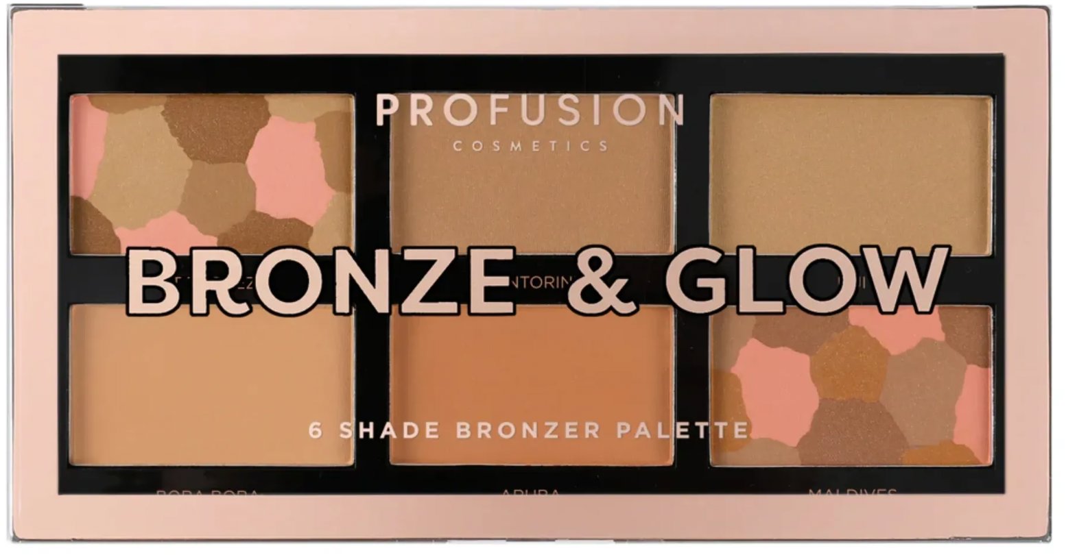 Profusion paletka bronzerů Bronze&Glow, 15,6 g