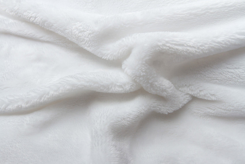 Svitap sleep well mikroflanel 90 × 200 × 20 cm, bílé