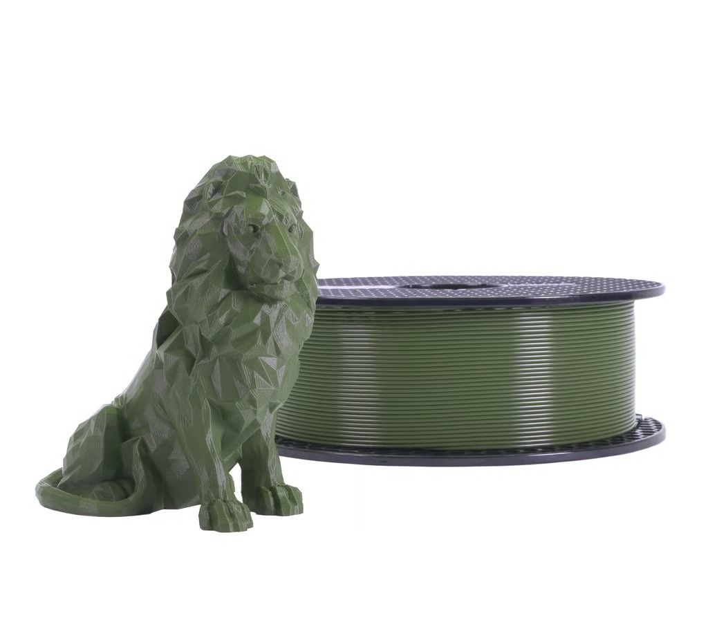 Prusament PLA Army Green 1kg - kvalitní filament pro 3D tisk