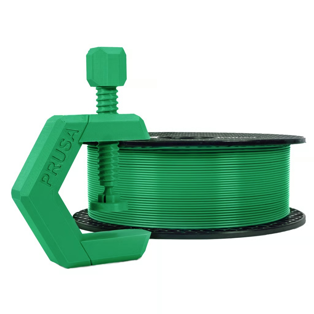 Prusament PETG Jungle Green 1kg - kvalitní 3D tisková filament pro tisk objektů s vysokou pevností a odolností.