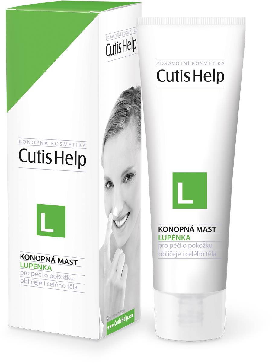 CutisHelp Lupénka konopná mast 100 ml