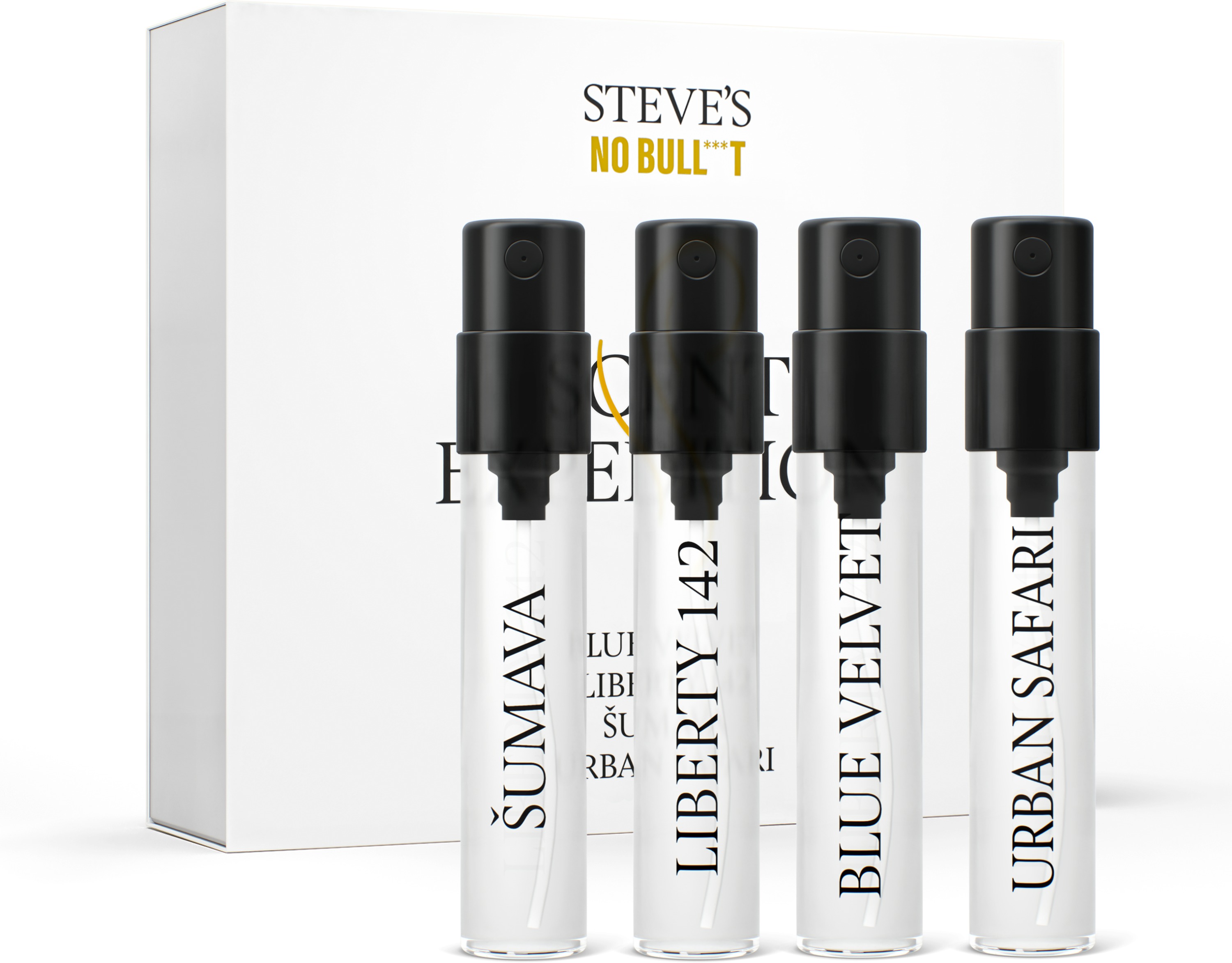Scent Expedition Urban Safari testovací sada vůní 4 × 2 ml