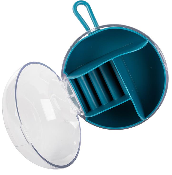 Přenosný cestovní organizér na šperky Verk 24310 tmavě modrý