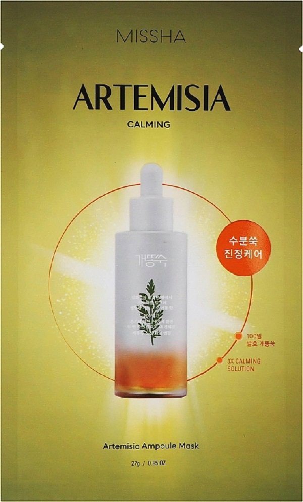 MISSHA Artemisia Ampoule Mask s extraktem pelyňku