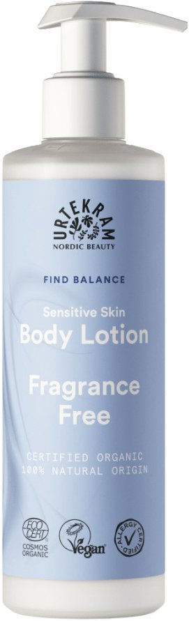 Urtekram Tělové mléko bez parfemace 245 ml