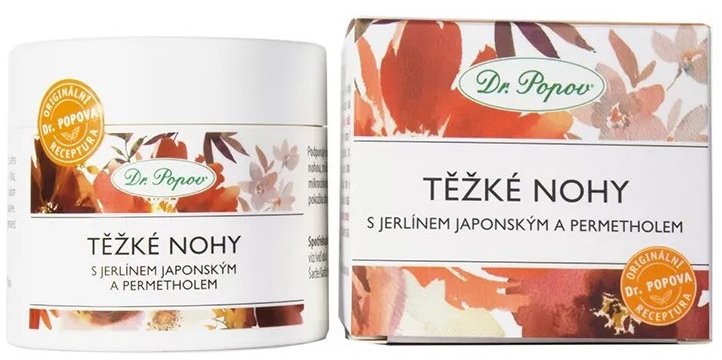 Dr.Popov Regenerační balzám TĚŽKÉ NOHY 50 ml