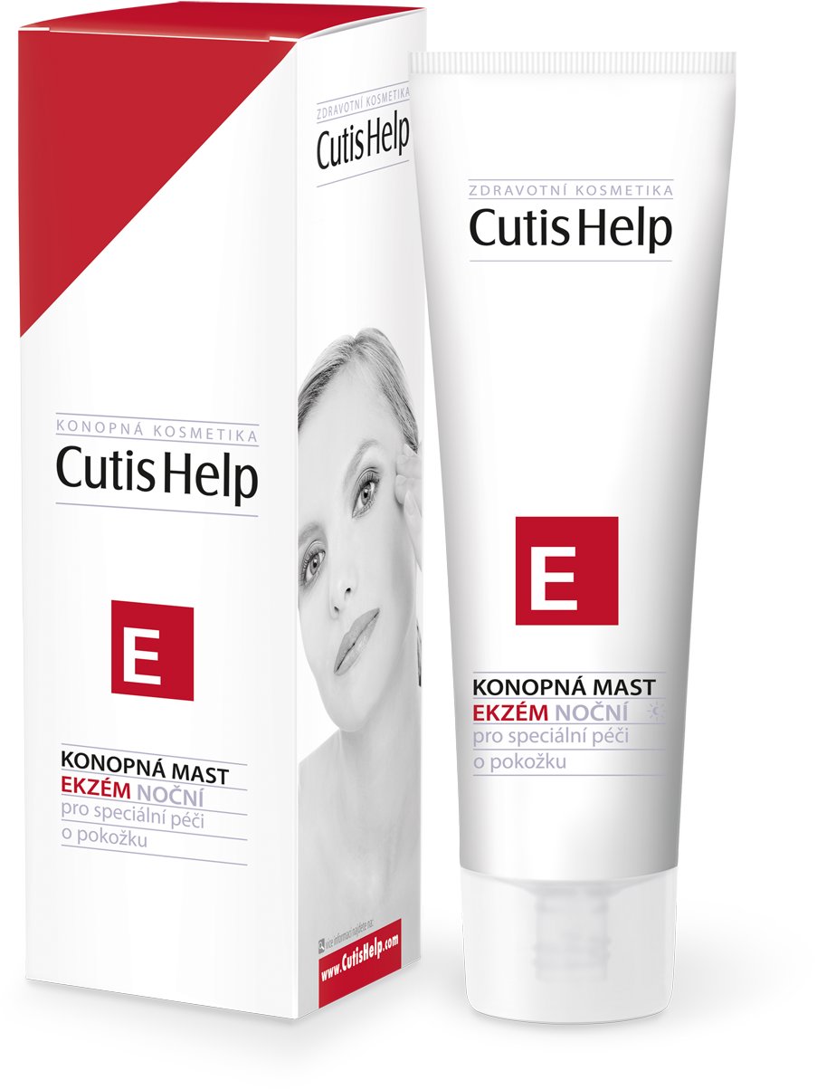 CutisHelp EKZÉM konopná mast noční 100 ml