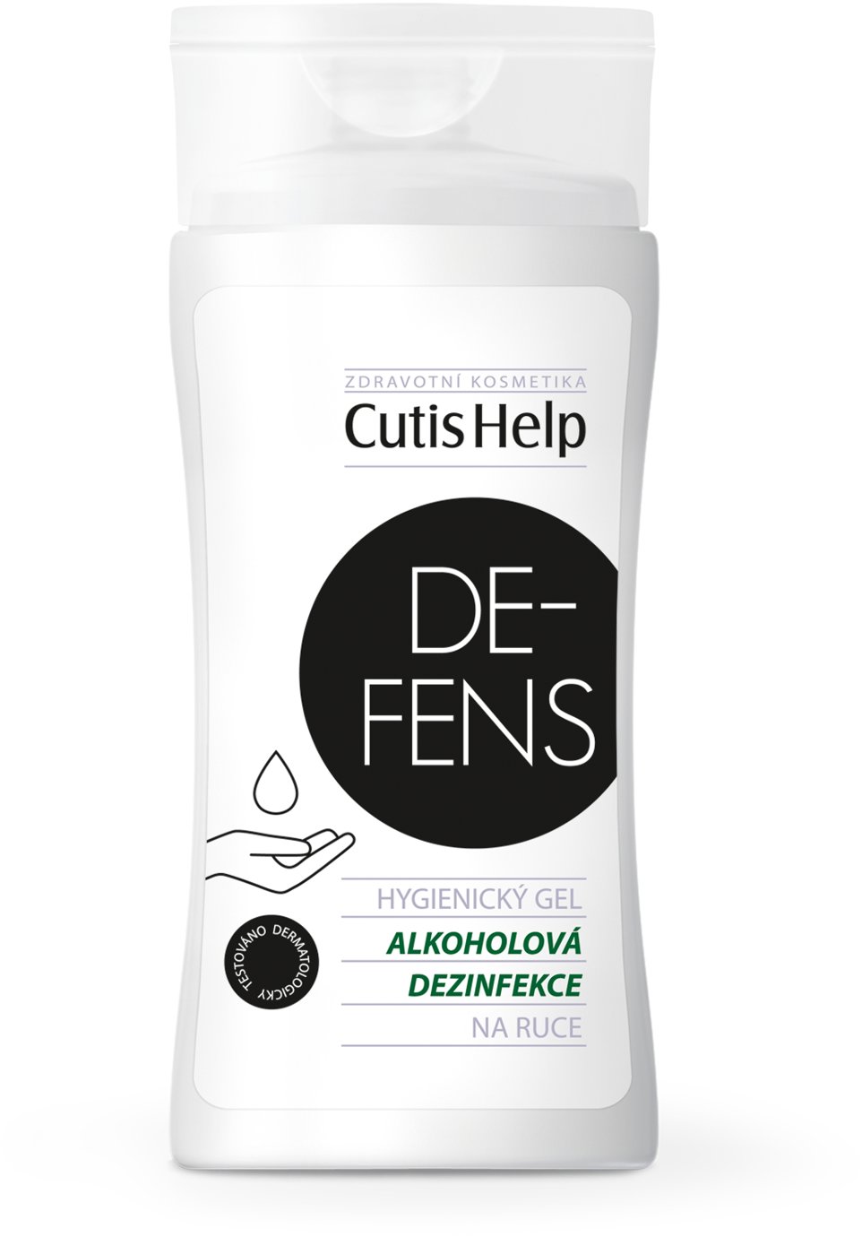 CutisHelp DEFENS dezinfekční gel na ruce 100 ml