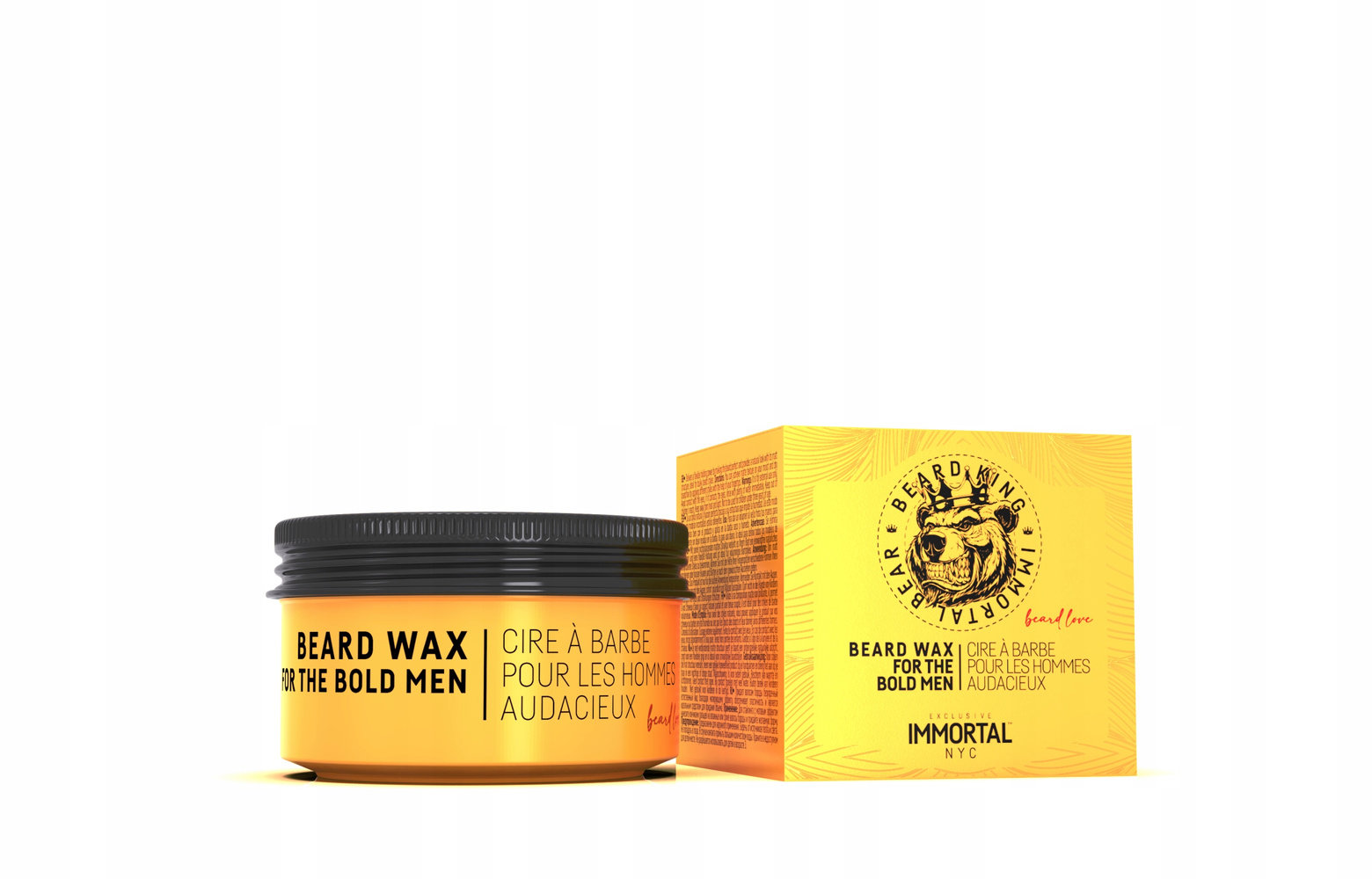Immortal NYC Beard King Bear Beard Wax 50 ml