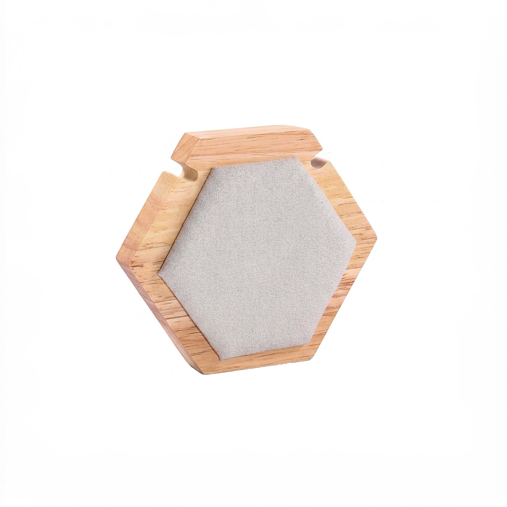 Colektio Stojan na šperky octagon, béžový