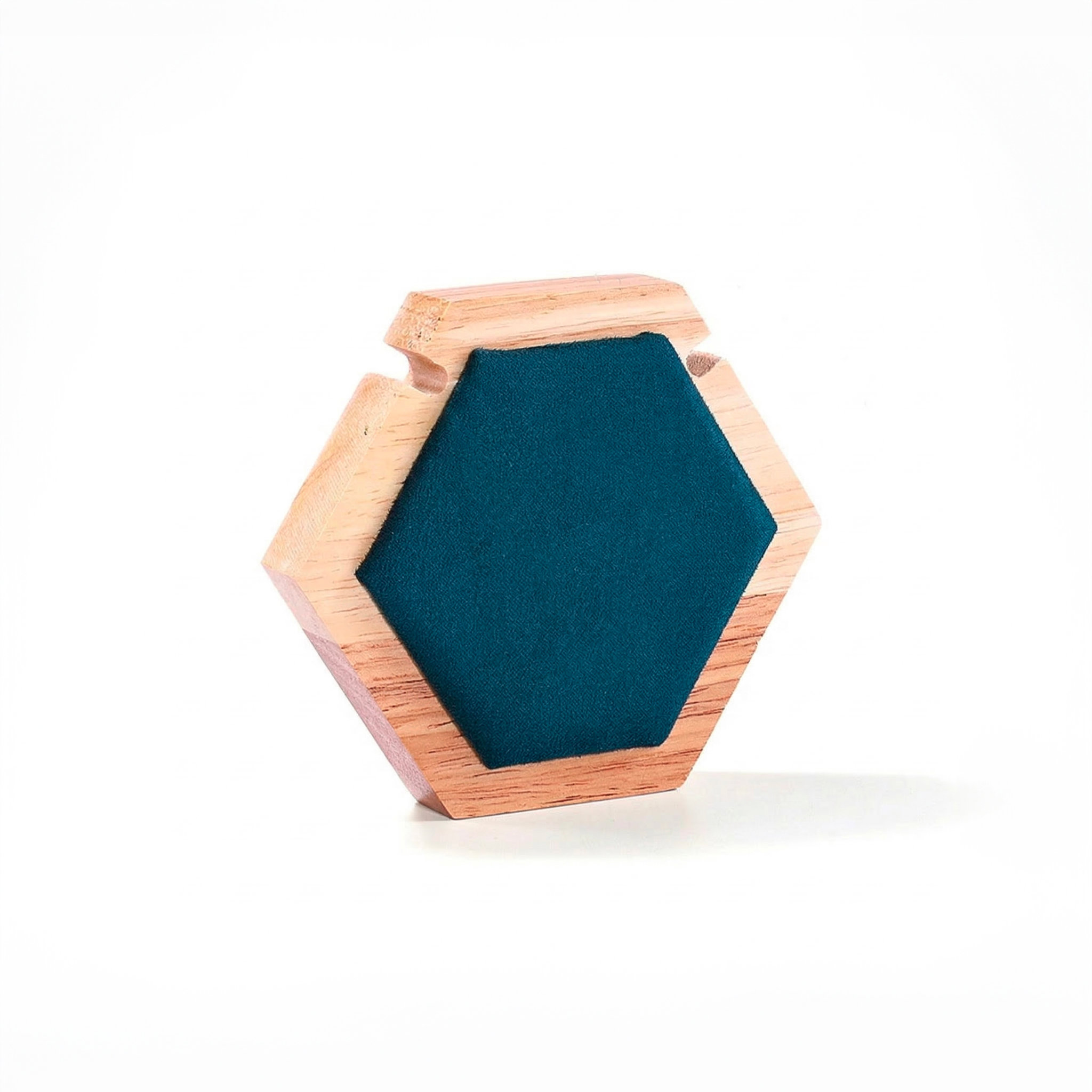Colektio Stojan na šperky octagon petrolejový