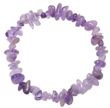 Colektio Ametyst lavender náramek sekaný