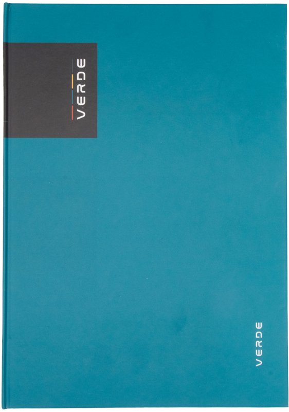 Záznamní kniha KARTON P+P Verde A4 96 listů.