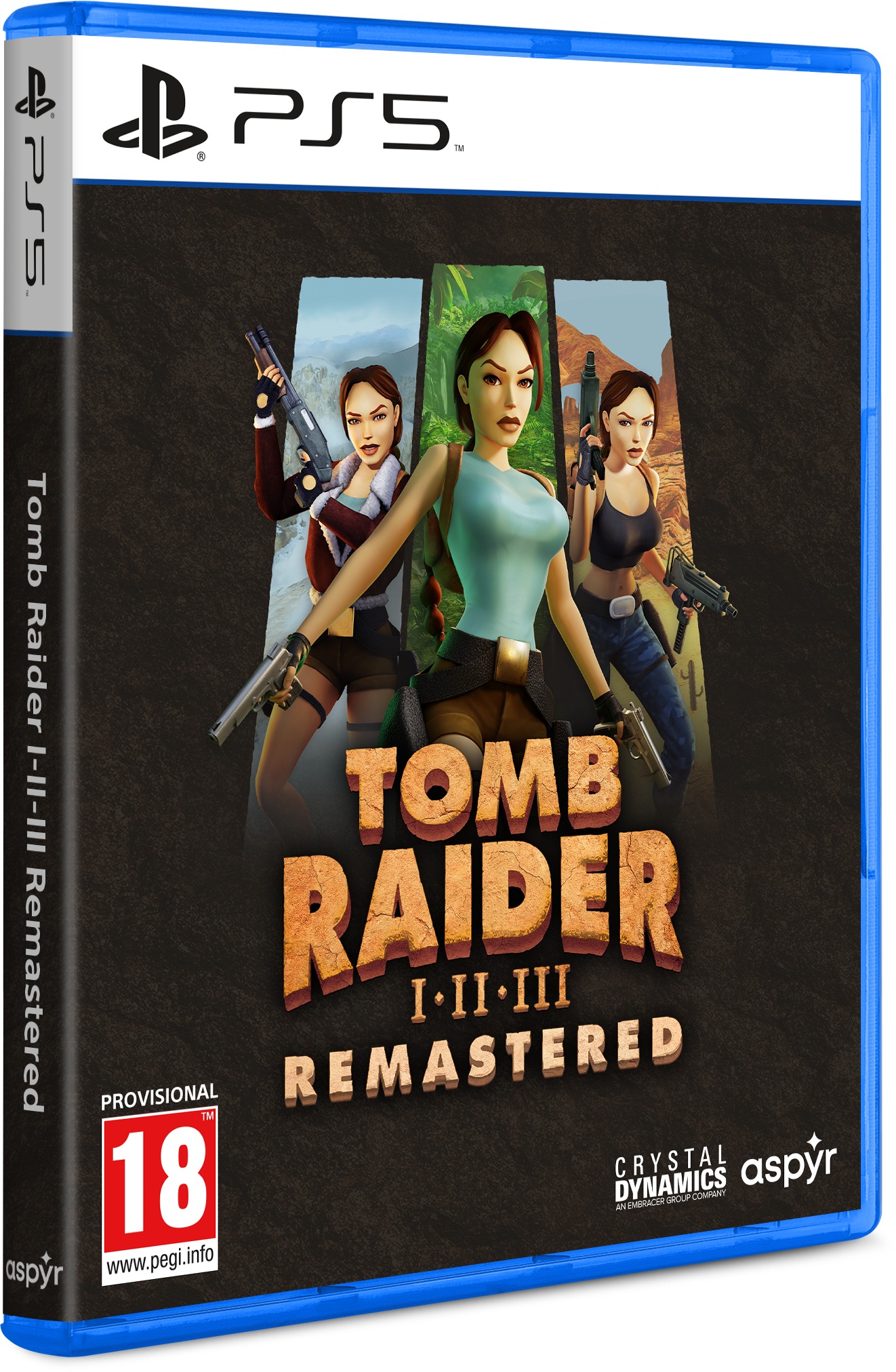 Tomb Raider I-III Remastered Starring Lara Croft - PS5