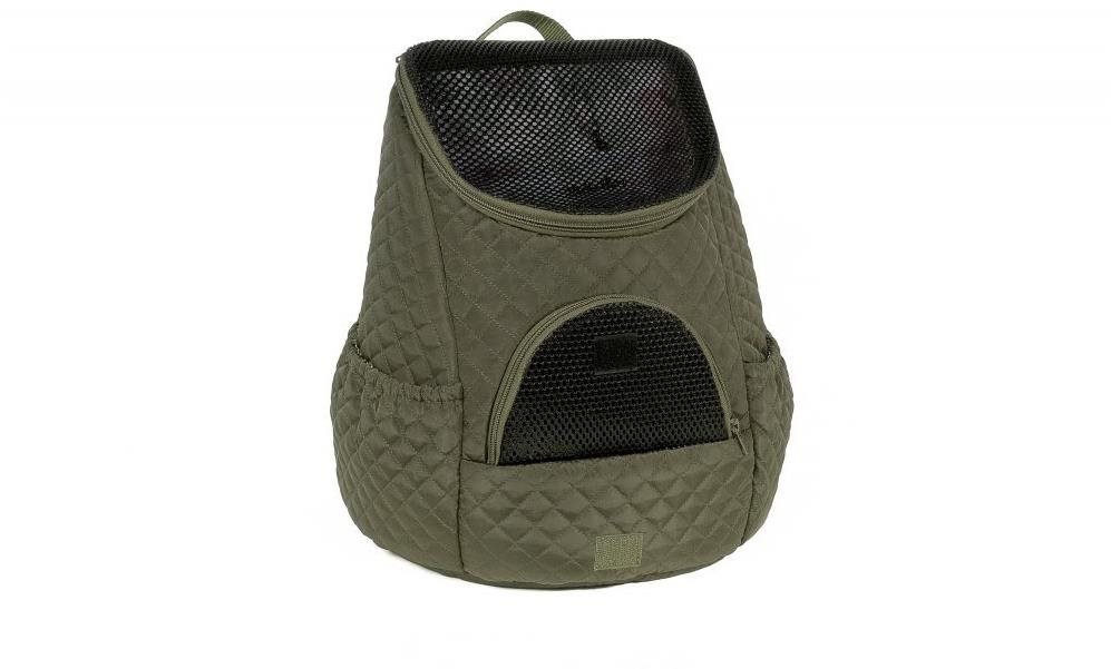 Muffin&Berry batoh pro psy a kočky Margaret khaki S